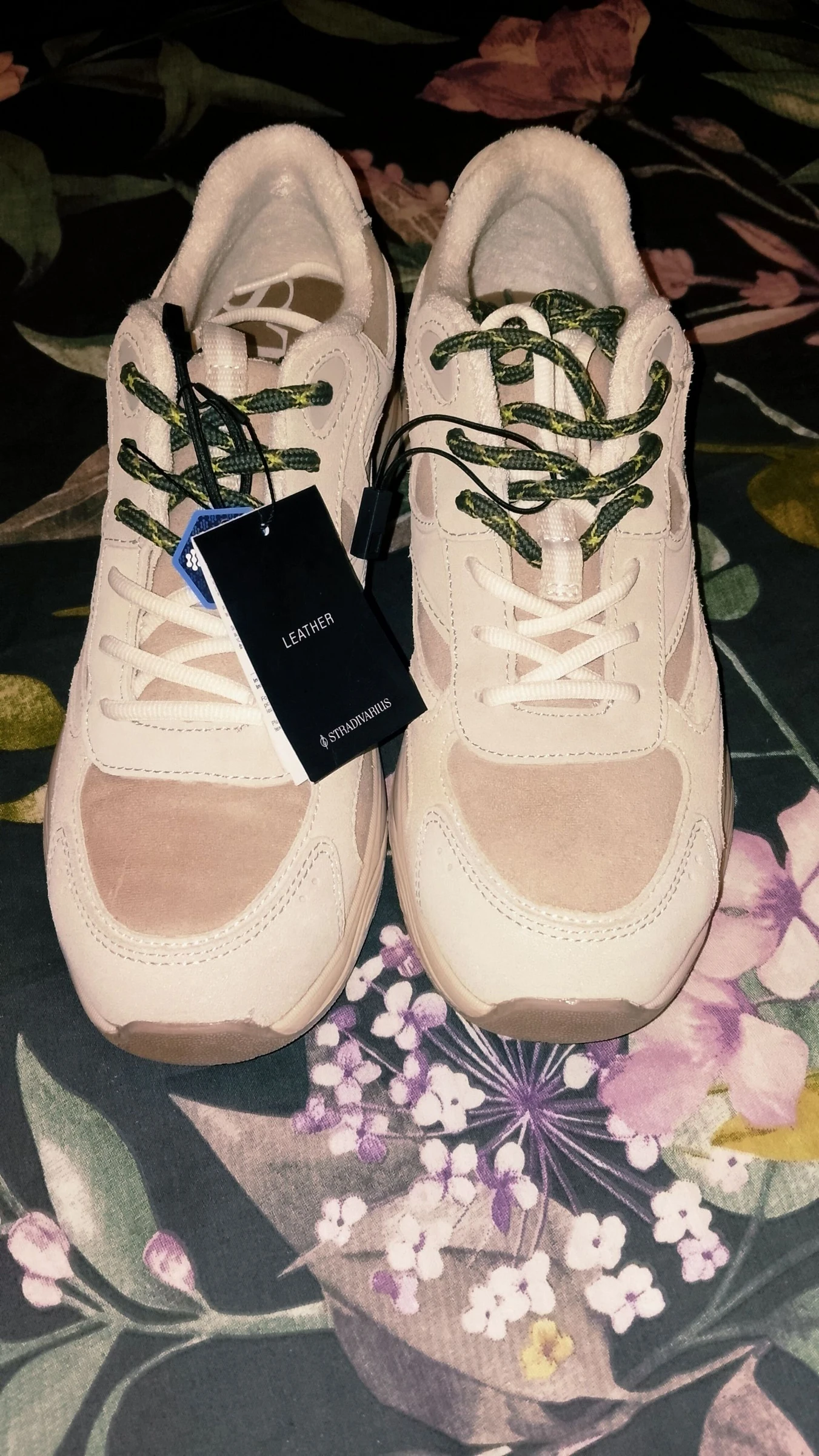 Stravidarius leather sneakers – photo 2